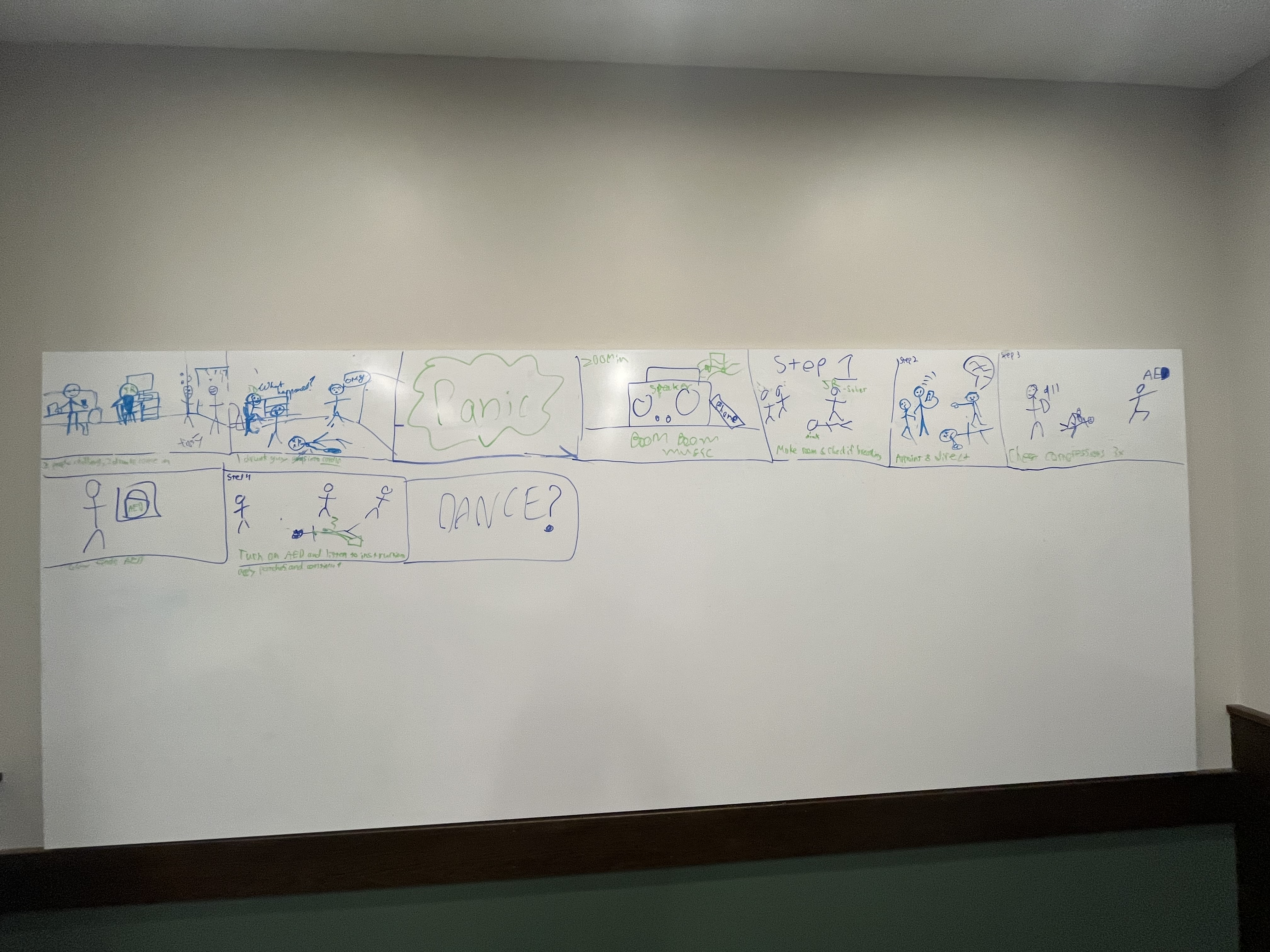 First part of storyboard